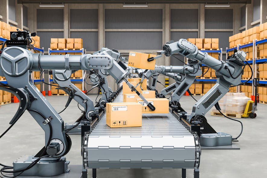 Automated Warehouse Robotic Arms
