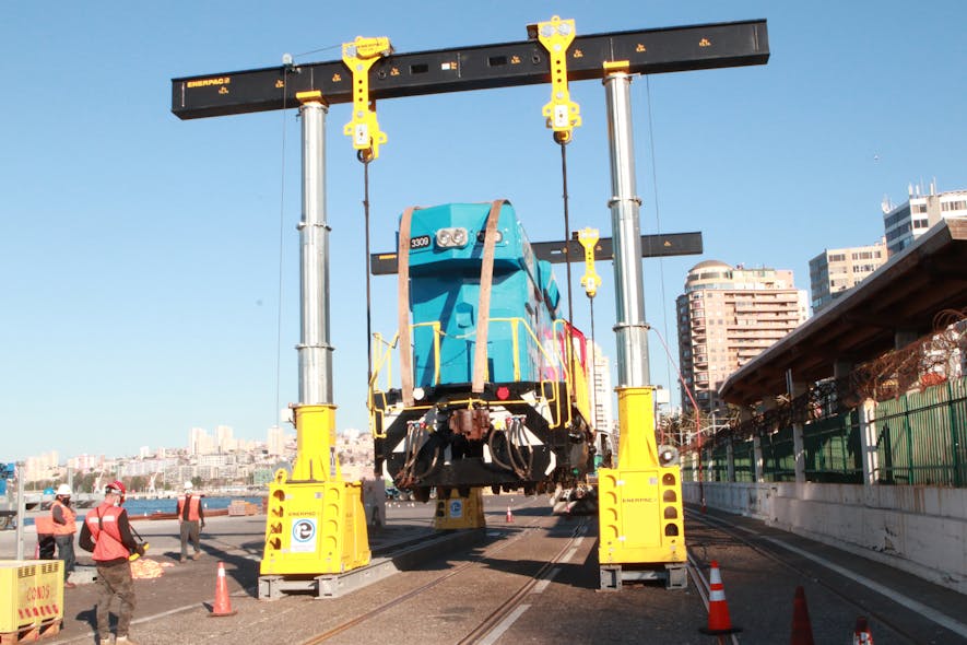 Crane Lifting Train
