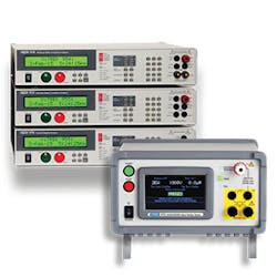Figure 12: Vitrek 95x Series (Left) and V7x Series (Right) Hipot Testers. Figure 12: Vitrek 95x Series (Left) and V7x Series (Right) Hipot Testers.