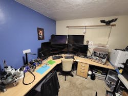 Here’s a peek inside Zac’s home workspace. Here’s a peek inside Zac’s home workspace.