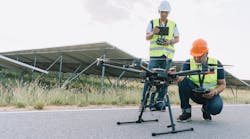 Inspector Engineers Using Drones