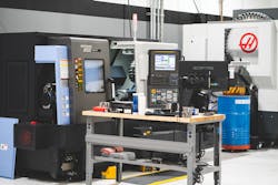 Halcyon intentionally purchases the same 5-axis CNC machine from Doosan Machine Tools with FANUC controls as they expand. Halcyon intentionally purchases the same 5-axis CNC machine from Doosan Machine Tools with FANUC controls as they expand.