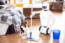 Mobile Robot Mopping Floor