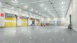 Empty Warehouse Dock Empty Warehouse Dock