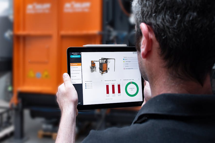 The R&ouml;sler Smart Solutions software allows the monitoring and controlling of work and production processes. In addition, it helps to connect and process the relevant operational data.