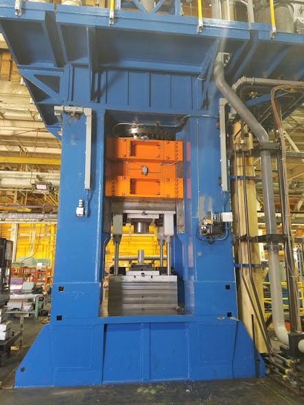 ACE 3000 Ton High-Speed Forging Press with Servo Accumulator Drive.