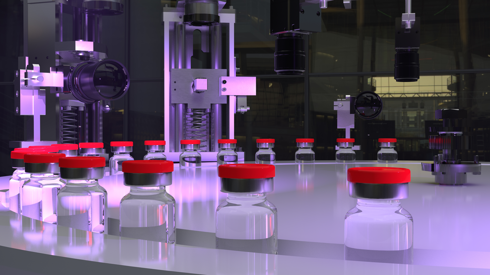 pharma manufacturing vials