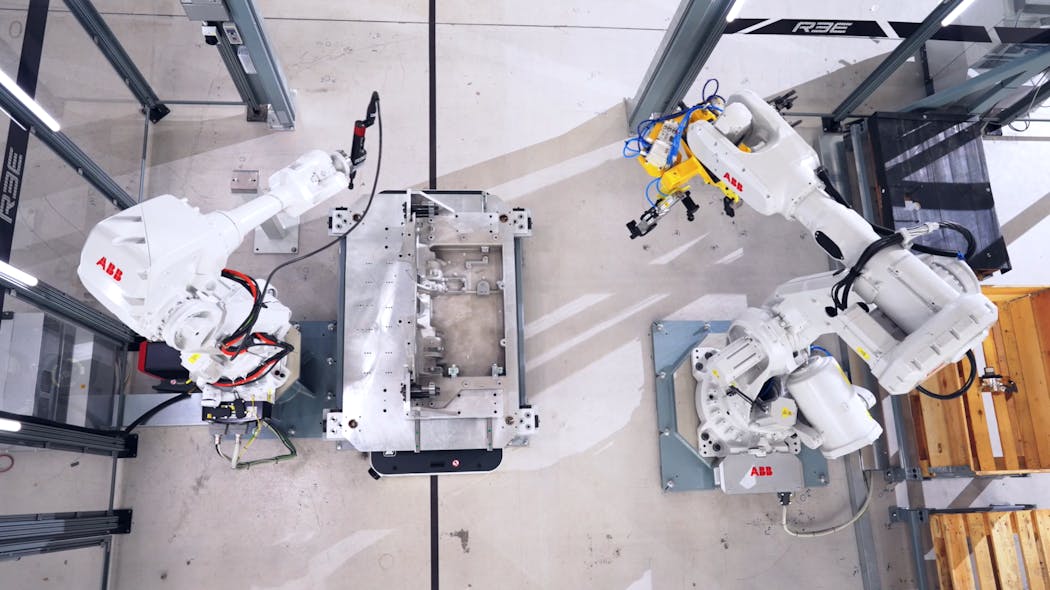 Ree Robotic Assembly Cell Aerial