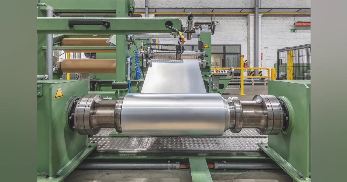 Precision slitting line for high-quality special strips with exact ...