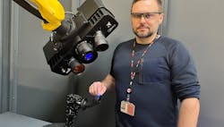 Danfoss using the GOM Robot 3D Scanner. Danfoss using the GOM Robot 3D Scanner.