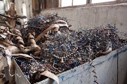 metal scrap metal scrap