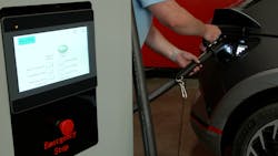 Welding giant Lincoln Electric plans to enter the EV charging market next year, adapting its welding power supplies to keep EVs running. Welding giant Lincoln Electric plans to enter the EV charging market next year, adapting its welding power supplies to keep EVs running.