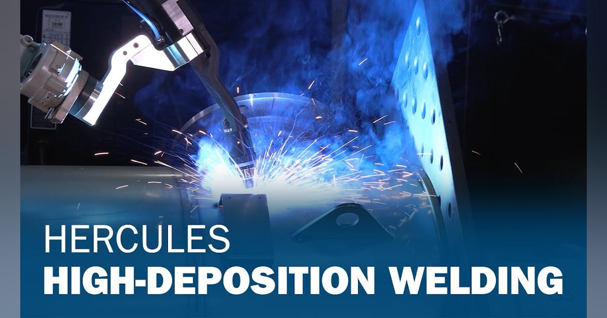Hercules HighDeposition MIG Welding System New Equipment Digest