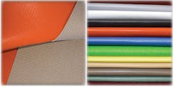 A range of Mid-Mountain&apos;s solvent-free, silicone-coated fabrics.