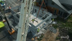 nidius3D Aerial View of 2-Story 3D-Printed Building nidius3D Aerial View of 2-Story 3D-Printed Building