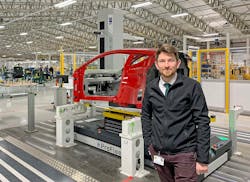 Tom Mackrill, Dimensional Quality Manager, Lotus Cars. Tom Mackrill, Dimensional Quality Manager, Lotus Cars.