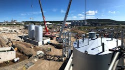 Great progress in construction in Teesside, England: igus partner Mura Technology will commission the world's first HydroPRS plant for the chemical recycling of plastic waste at the beginning of 2023. Great progress in construction in Teesside, England: igus partner Mura Technology will commission the world's first HydroPRS plant for the chemical recycling of plastic waste at the beginning of 2023.