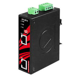 INJ-C201G-bt-100-24-T industrial Gigabit enhanced PoE++ injector INJ-C201G-bt-100-24-T industrial Gigabit enhanced PoE++ injector