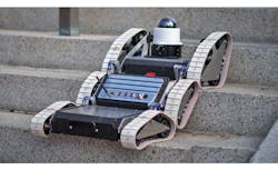 The ARTI tracked robot from Transcend Robotics exemplifies how these robots can be used to navigate difficult terrain.