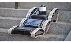 The ARTI tracked robot from Transcend Robotics exemplifies how these robots can be used to navigate difficult terrain. The ARTI tracked robot from Transcend Robotics exemplifies how these robots can be used to navigate difficult terrain.