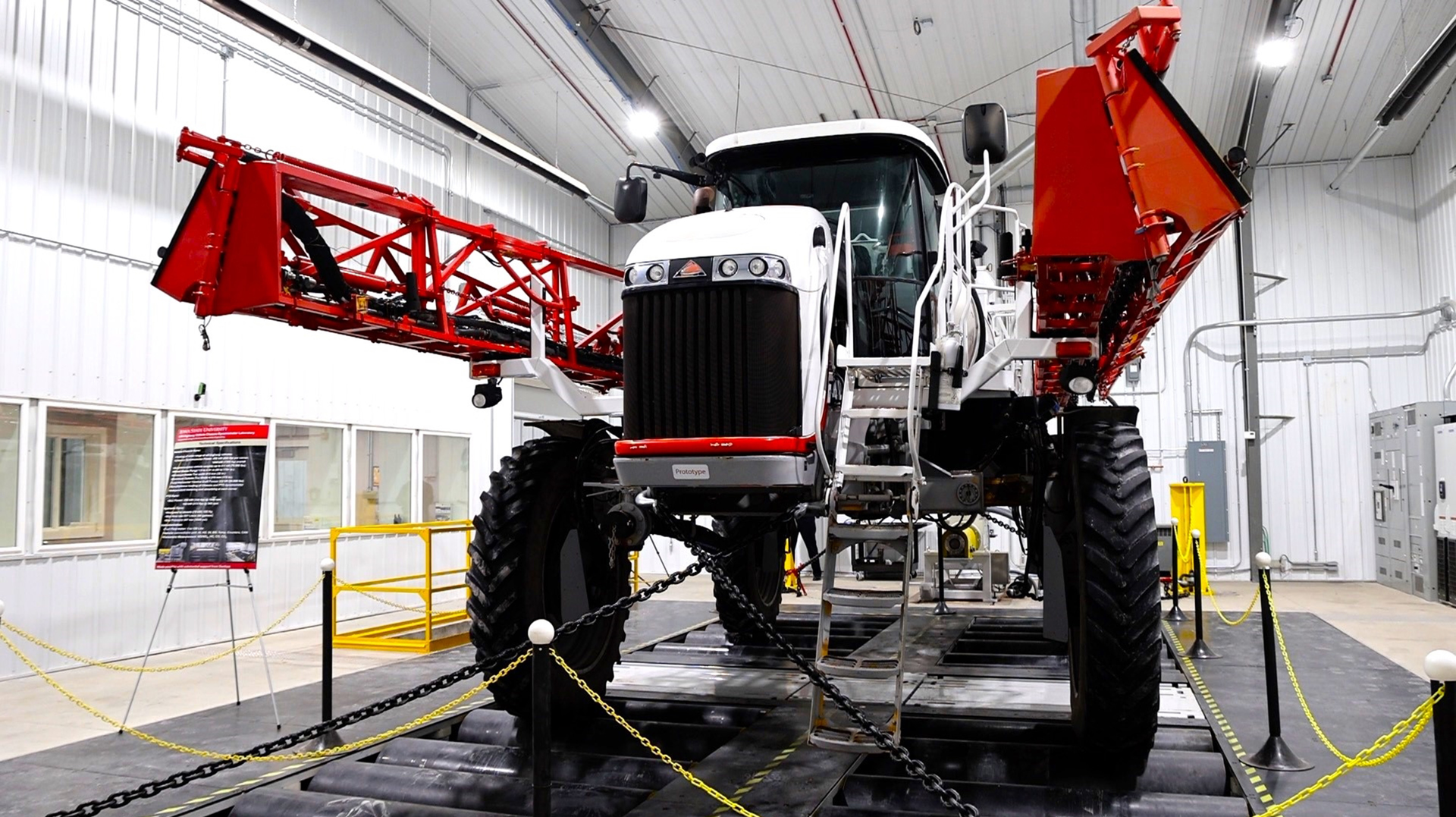 New dynamometer laboratory enables controlled, dynamic testing of construction, agriculture, material handling, mining, and other machinery.