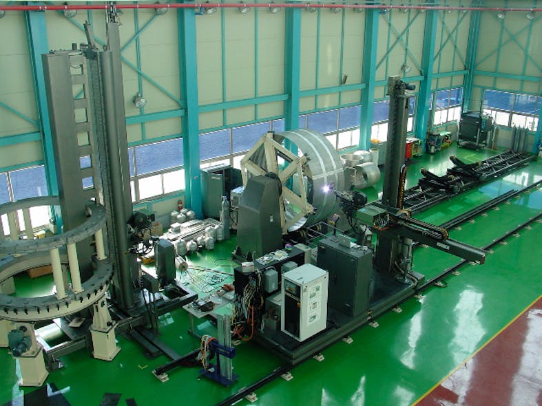 Figure 2a: AMET&rsquo;s experience in the welding market together with its expertise in designing and manufacturing high-precision welding systems and controls makes them the ideal partner to build a Civan DBL-based system that will offer a turn-key welding solution for thick metal sections.