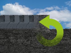 More sustainability with consistent quality: The new cradle-chain made of recycled material conserves resources and drives the circular economy forward.