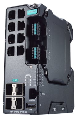 Moxa's EDS-4000/G4000 Series of industrial-managed switches includes 68 models that will help build futureproof networks to strengthen operational resilience in spaces such as power, transportation, maritime, and factory automation. Moxa's EDS-4000/G4000 Series of industrial-managed switches includes 68 models that will help build futureproof networks to strengthen operational resilience in spaces such as power, transportation, maritime, and factory automation.