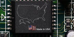 Made in USA Semiconductor Computer Chip