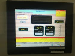 Stock management of liquid chocolate. Stock management of liquid chocolate.