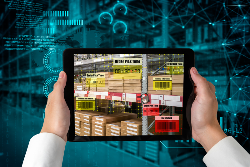 Supply Chain technology tablet
