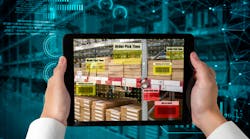 Supply Chain technology tablet