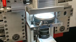 The test setup. The idea grew out of a joint project with ETH Zurich. The test setup. The idea grew out of a joint project with ETH Zurich.