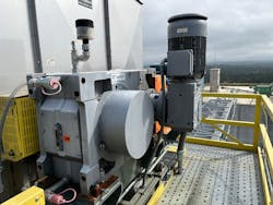 nord gears installed on roof of harrison mill nord gears installed on roof of harrison mill