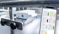 The Micropilot FWR30 cloud-connected radar level sensor from Endress+Hauser. The Micropilot FWR30 cloud-connected radar level sensor from Endress+Hauser.