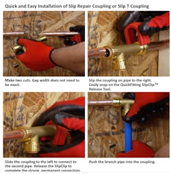 Quick Fitting process steps Quick Fitting process steps