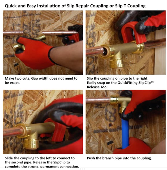 Quick Fitting Process Steps