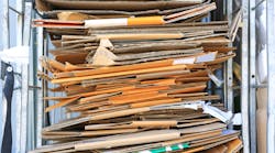 Pile of Stacked Cardboard Recycling Box Pile of Stacked Cardboard Recycling Box