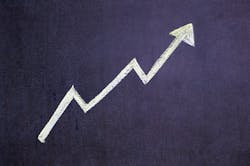 Business arrow trending up Business arrow trending up