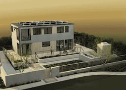 Figure 1: Now operating, this home in Southern California demonstrates practical implementation of a future residential energy system. Figure 1: Now operating, this home in Southern California demonstrates practical implementation of a future residential energy system.