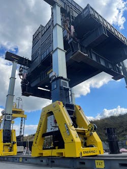 Enerpac SBL600 testing Enerpac SBL600 testing