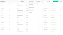 Gather AI's inventory actions dashboard Gather AI's inventory actions dashboard