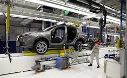 Alfa wanted to add production of the larger Tonale without disrupting the assembly of the compact Fiat Panda. Alfa wanted to add production of the larger Tonale without disrupting the assembly of the compact Fiat Panda.