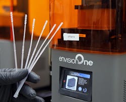 EnvisionTEC envisionOne DLP printer. EnvisionTEC envisionOne DLP printer.
