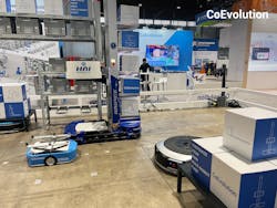CoEvolution robots at ProMat CoEvolution robots at ProMat