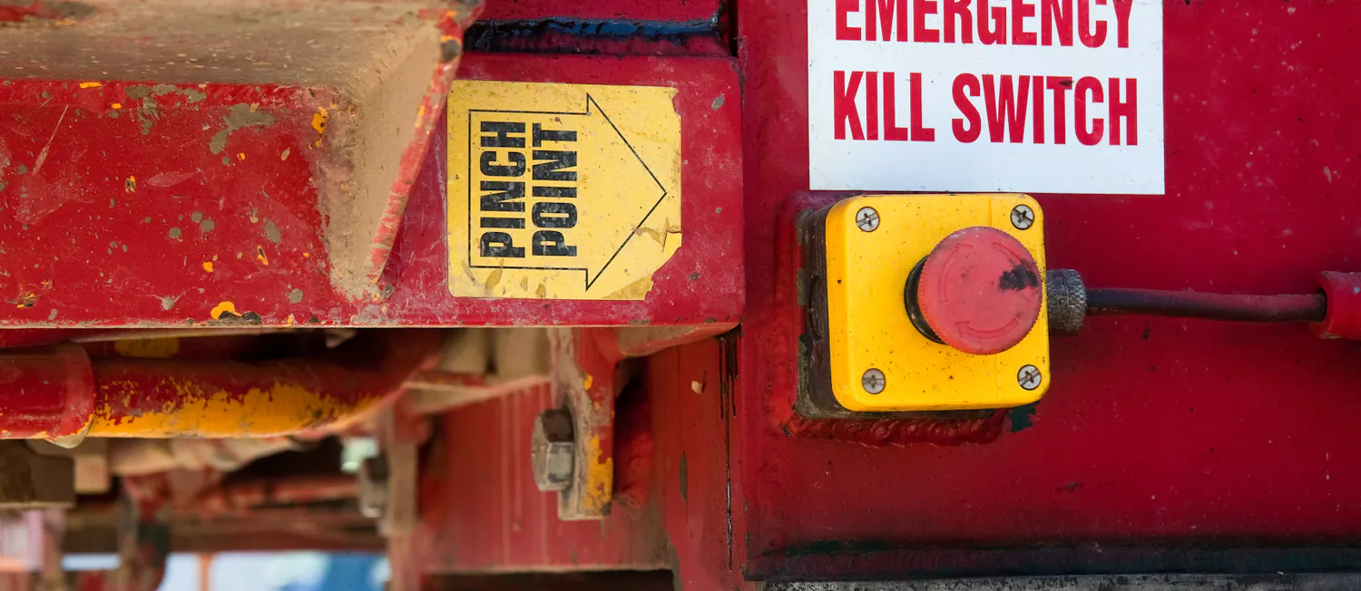 Kill Switch Sign How to Apply Machinery Safety Principles in Process Plants | New ...