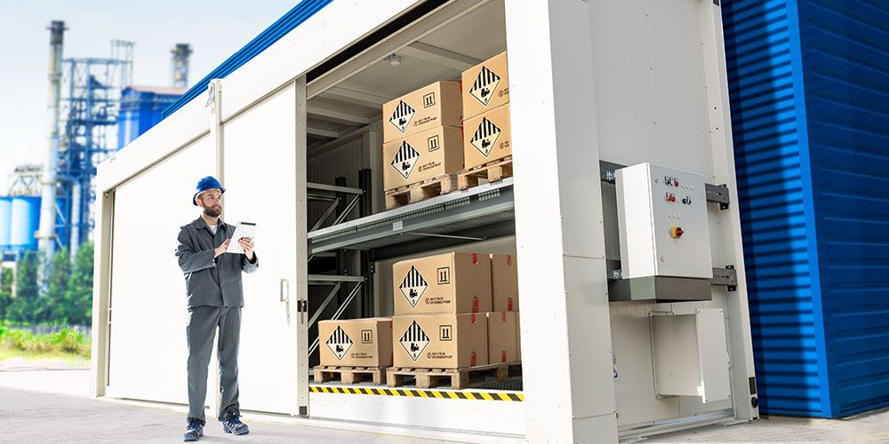 Lithium Battery Storage From Denios