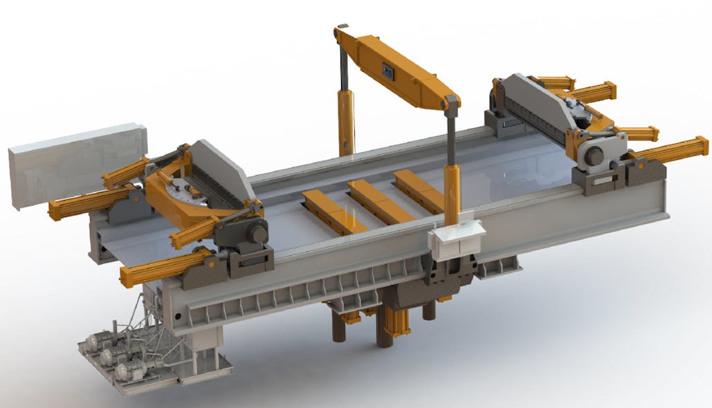 Selecting a stretch-forming machine with a heavy frame and properly designed connection points to the die table is essential to ensure its longevity for decades.