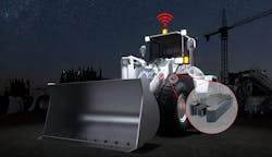 Wheel loader with CS10 gateway. Wheel loader with CS10 gateway.