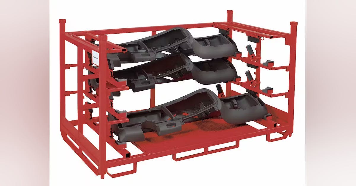 Preventing Auto Part Damage With Reusable Shipping Rack | New Equipment ...